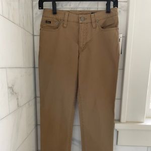 NWT Polo Ralph Lauren Khaki Pants Boys Size 12